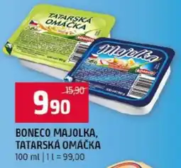 Terno Boneco Majolka, Tatarská omáčka nabídka