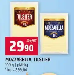 Terno MOZZARELLA, TILSITER nabídka