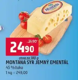 Terno MONTANA SÝR JEMNÝ EMETÁL nabídka