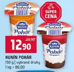 Terno Kunín Pohár nabídka