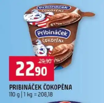 Terno Pribináček Čokopěna nabídka