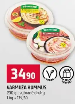 Terno Varmuža Hummus nabídka