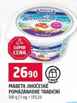 Terno Madeta Jihočeské Pomazánkové tradiční nabídka