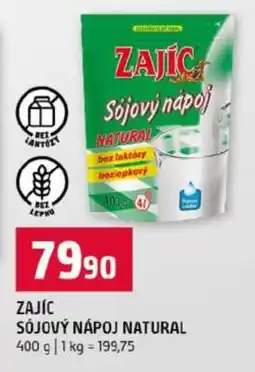 Terno ZAJÍC SÓJOVÝ NÁPOJ NATURAL nabídka