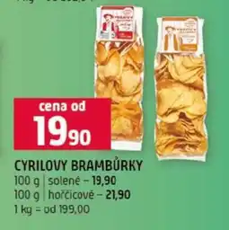 Terno Cyrilovy Brambůrky nabídka