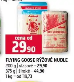 Terno Flying Goose rýžové nudle nabídka