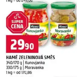 Terno HAMÉ Zeleninová směs nabídka