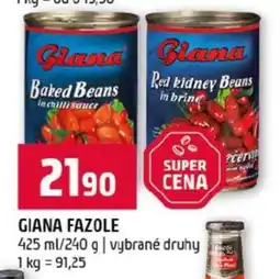 Terno Giana fazole nabídka