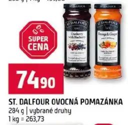Terno St. Dalfour ovocná pomazánka nabídka