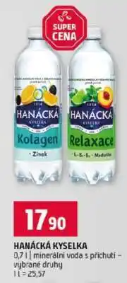 Terno Hanácká kyselka nabídka