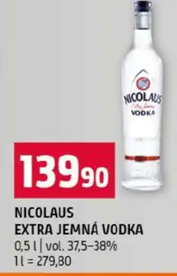 Terno NICOLAUS EXTRA JEMNÁ VODKA nabídka