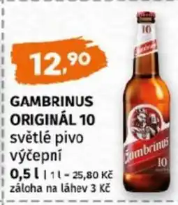 Terno Gambrinus Originál 10 nabídka