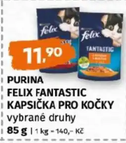 Terno PURINA FELIX FANTASTIC KAPSIČKA PRO KOČKY nabídka