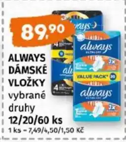 Terno Always Dámské vložky nabídka