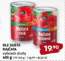 Terno DLE GUSTA Rajčata nabídka