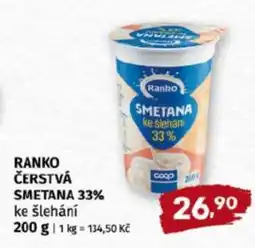 Terno RANKO ČERSTVÁ SMETANA 33% ke šlehání nabídka