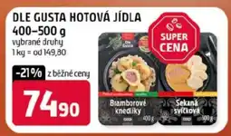 Terno Dle Gusta Hotová jídla nabídka