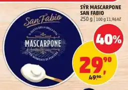 Penny Market SÝR MASCARPONE SAN FABIO nabídka
