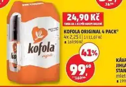 Penny Market KOFOLA ORIGINAL 4 PACK nabídka