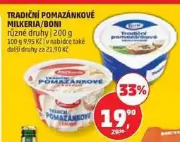 Penny Market TRADIČNÍ POMAZÁNKOVÉ MILKERIA/BONI nabídka