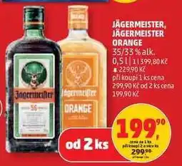 Penny Market Jägermeister, Jägermeister Orange nabídka