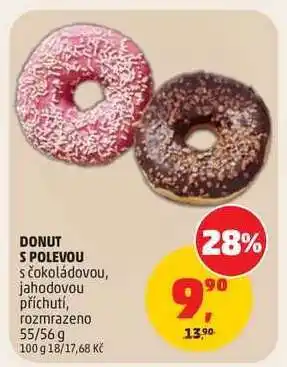 Penny Market DONUT S POLEVOU nabídka
