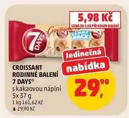 Penny Market CROISSANT RODINNÉ BALENÍ 7 DAYS nabídka