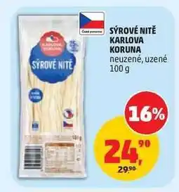 Penny Market Sýrové nitě Karlova Koruna nabídka
