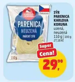 Penny Market SÝR PARENICA KARLOVA KORUNA nabídka