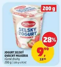 Penny Market Jogurt Selský Ovocný Milkeria nabídka