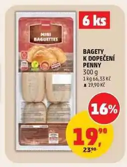 Penny Market BAGETY K DOPEČENÍ PENNY nabídka