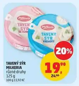 Penny Market Tavený sýr Milkeria nabídka