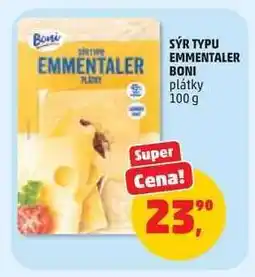 Penny Market SÝR TYPU EMMENTALER BONI nabídka