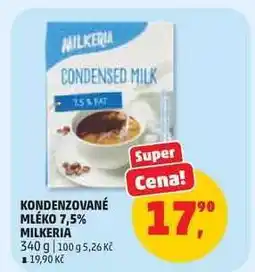 Penny Market Kondenzované mléko 7,5% Milkeria nabídka