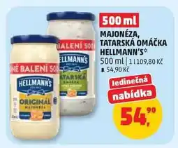 Penny Market MAJONÉZA, TATARSKÁ OMÁČKA HELLMANN’S nabídka