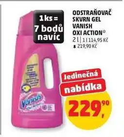Penny Market Odstraňovač skvrn gel Vanish Oxi Action nabídka