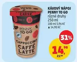 Penny Market Kávový nápoj Penny To Go nabídka