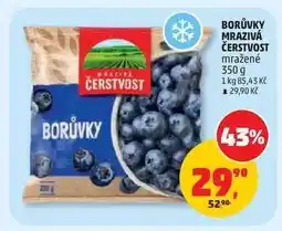 Penny Market BORŮVKY MRAZIVÁ ČERSTVOST mražené nabídka