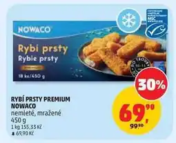 Penny Market RYBÍ PRSTY PREMIUM NOWACO nabídka