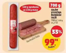 Penny Market SALÁM VYSOČINA ŘEZNÍKŮV TALÍŘ nabídka