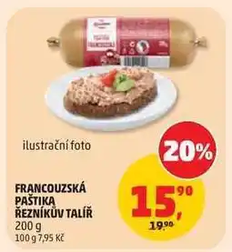 Penny Market FRANCOUZSKÁ PAŠTIKA ŘEZNÍKŮV TALÍŘ nabídka