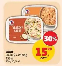 Penny Market SALÁT vlašský, camping nabídka