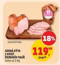 Penny Market Uzená kýta s kostí Řezníkův talíř nabídka