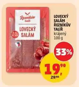 Penny Market LOVECKÝ SALÁM ŘEZNÍKŮV TALÍŘ nabídka
