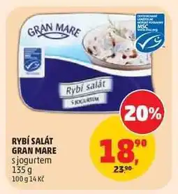 Penny Market RYBÍ SALÁT GRAN MARE s jogurtem nabídka