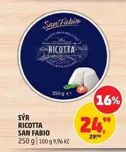 Penny Market SÝR RICOTTA SAN FABIO nabídka