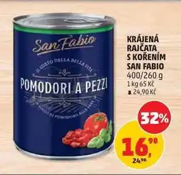 Penny Market San Fabio Krájená rajčata s kořením nabídka