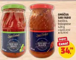 Penny Market OMÁČKA SAN FABIO nabídka