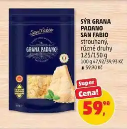 Penny Market SÝR GRANA PADANO SAN FABIO nabídka