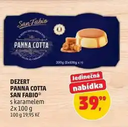 Penny Market DEZERT PANNA COTTA SAN FABIO nabídka